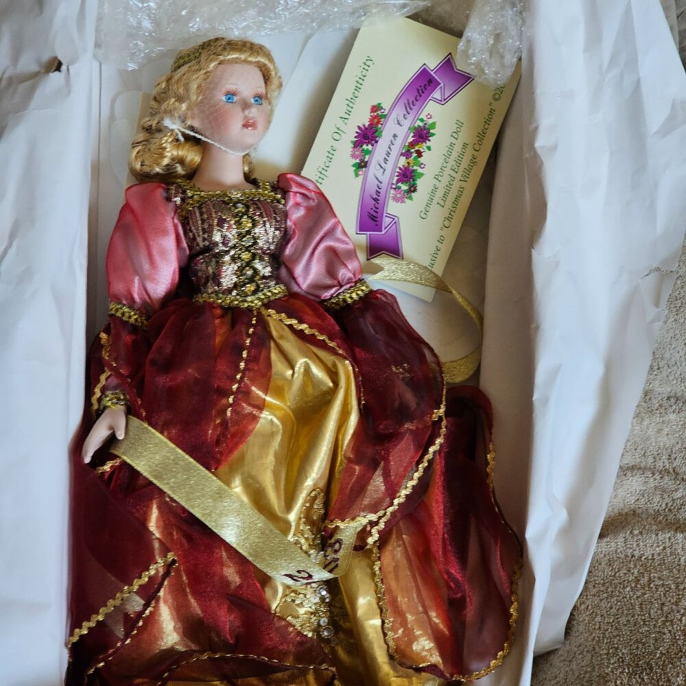 Vintage porcelain doll 2003